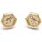 Olivia Burton Gold Plated Bee and Honeycomb Stud Earrings