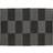 Hay Check Rug Black cm