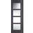 LPD Zanzibar 4L Glazed Interior Door (x198.1cm)