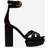 Balmain Ava Platform Sandaler - Sort