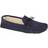 Mokkers JAKE Mens Suede Moccasins Navy: