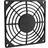 Wallair N40982 Ventilatorgitter