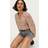 Only Onlcuba Høj Talje Relaxed Fit Denim-shorts - Grey Denim