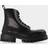 Balenciaga Stivali Strike Lace-Up Nero Donna Pelle Di Vitello