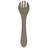 Baby Silicone Weaning Fork Silver Sage