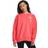 Under Armour Essential Fleece Crew Sweatshirt Red Woman
