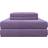 Micro Flannel 4-Piece Bed Sheet Purple (279.4x274.3cm)