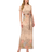 Adrianna Papell Floral Matelasse Gown - Blush Multi