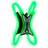 Bee-Safe Led Vest Spider USB Schwarz Silber