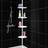 4 Tier Adjustable Corner Shower Caddy