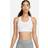 Nike Sport Bh Dri-fit Swoosh Futura Gx Vit Dam Vit