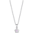 Nordahl Jewellery Sølv Blomstervedhæng m/Zirkonia Kæde