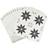 D-C-Fix Stars Adhesive Vinyl Floor Tiles Natural