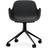 Normann Copenhagen Form Armchair Swivel 4W Black Alu Lænestol