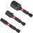Milwaukee 4932479228 Shockwave Socket Adaptor Set 3 Pcs