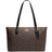 Coach Gallery Tote In Signature Canvas - Gold/Brown Black