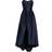 Alfred Sung Strapless High-Low Maxi Dress - Midnight