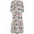 Bonprix Floral Midi Dress - White Floral