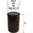 Valeo Oliefilter 586042 UNF 3/4" -16