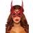 Leg Avenue Glitter Devil Mask Red