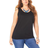 Roaman's Women's Scoopneck Tank Top Plus Size - Black