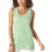 Roaman's Women's Scoopneck Tank Top Plus Size - Green Mint