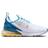 Nike Air Max 270 M - White/Industrial Blue/Citron Pulse