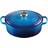 Le Creuset Azure Signature Cast Iron Round med låg