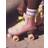 Impala Solid Color Roller Skate with Contrast Laces size 42