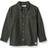 Wheat Junior Shirt Oscar - Black Coal Check