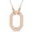 Swarovski Dextera Pendant - Rosaguld