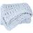 Becky Cameron Chunky Knit Blankets Blue (149.9x119.4cm)