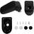 vidaXL Car Armrest Black 13 x 36 x 30-46 cm