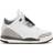 NIKE Air Jordan 3 Retro Hide N' Sneak' TD - White/Black/Iron/Light Ash Grey/Sail/Cement Grey