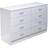 Fwstyle Wide Tall Chest of Drawer 40x77cm