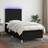 vidaXL LED-lys 90x190 stof Kontinentalseng