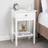 Christow Nightstand Bedside Table 30x40cm