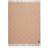 Lexington Signature Star Recycled Wool Plaid Tæppe Hvid, Beige