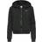 Nike Dri-FIT One Women's Full-Zip French Terry Hoodie - Black/White