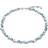 Swarovski Gema Halskette Verschiedene Schliffe - Blau