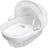 Kinder Valley Sleepy Little Owl White Moses Basket With Mattress Padded