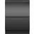 Fisher & Paykel DD60D2HNB9 Double With Integrated, Black