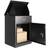 VEVOR Mophorn Outdoor Mailboxes 17.3 x 13.8 x 22.8 in Galvanized Steel