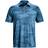 Under Armour Playoff Camo Jacquard Polo Shirt Cosmic Blue/Blizzard