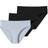 Schiesser Organic Cotton Briefs 3-pack - Black/Blue