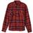 Brixton Bowery Flannel Hemd - Rot