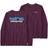 Patagonia Mens L/S P-6 Logo Responsibili-Tee, Night Plum