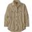 Patagonia Womens HW Fjord Flannel Overshirt, Natural