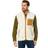 Fjällräven Vardag Pile Fleece Vest - Chalk White/Buckwheat Brown