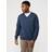 Gant CLASSIC COTTON V-NECK Blå